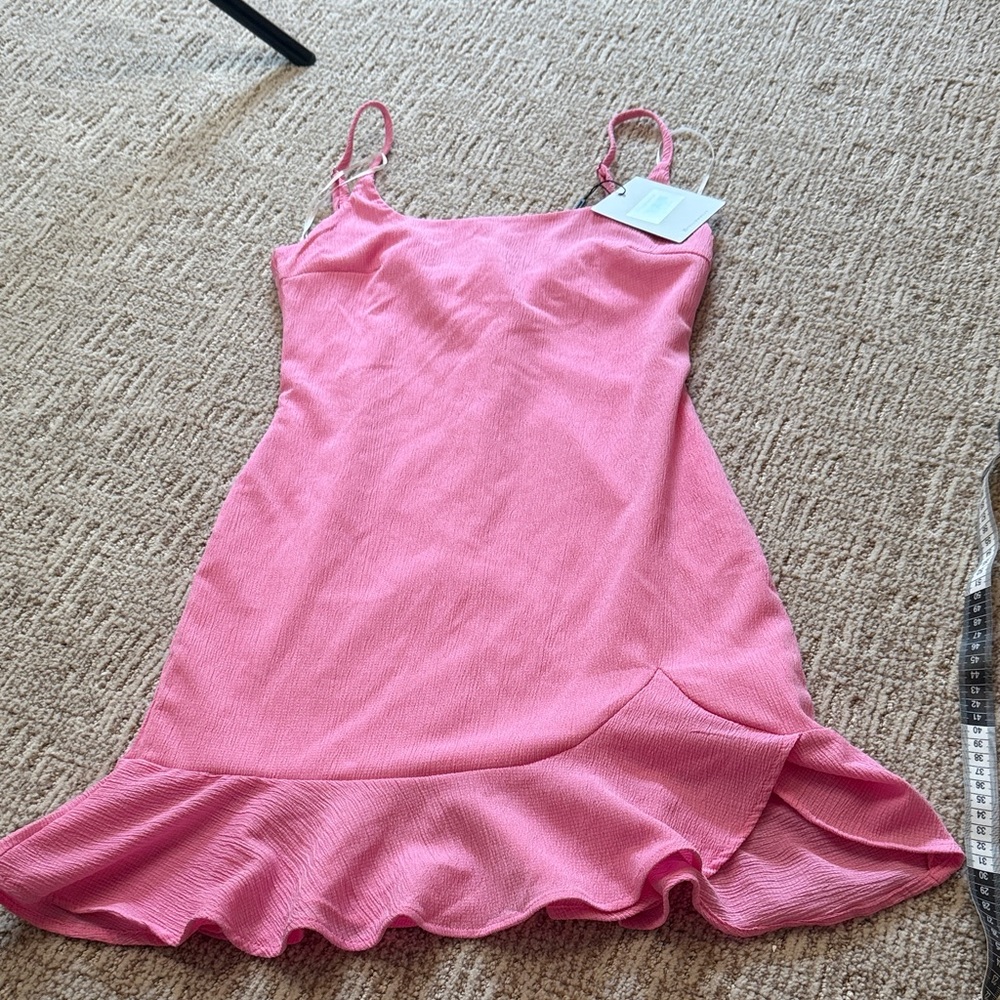 Hello Molly Pink Mini Dress